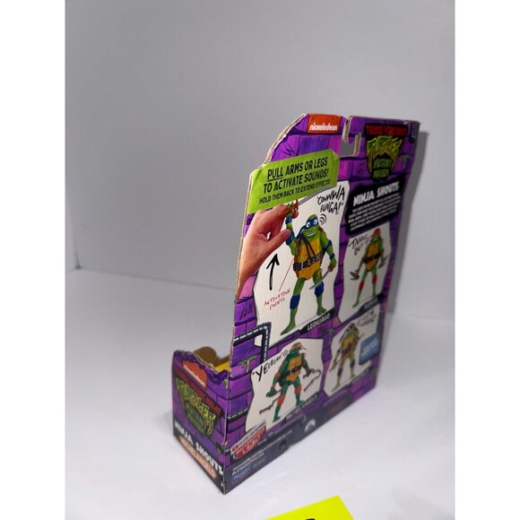 Teenage Mutant Ninja Turtles Mutant Mayhem Michelangelo Shouts Figure Action New - Picture 6 of 9